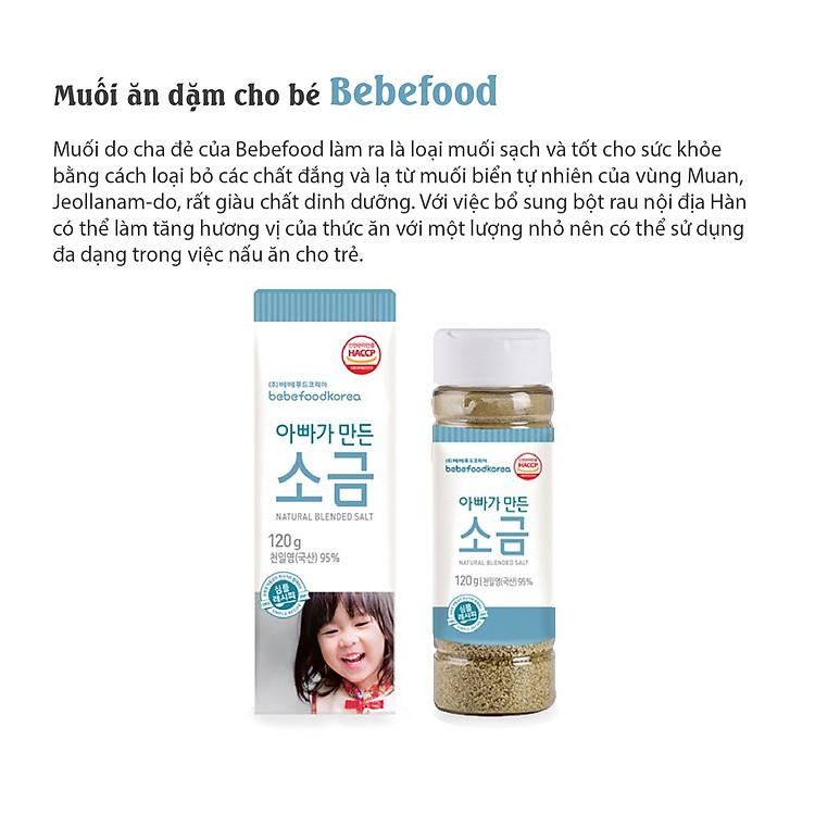 Muối ăn dặm Bebefood tại Anna Angel Chất lượng Giá rẻ - Hình ảnh 5