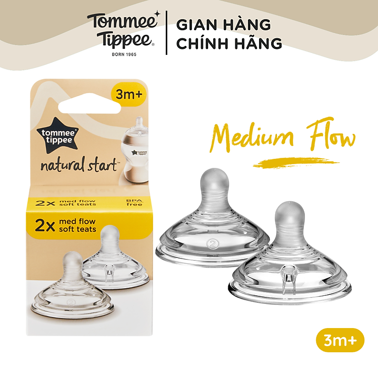 Núm ty silicon Tommee Tippee cho bé Đảm bảo Giá rẻ