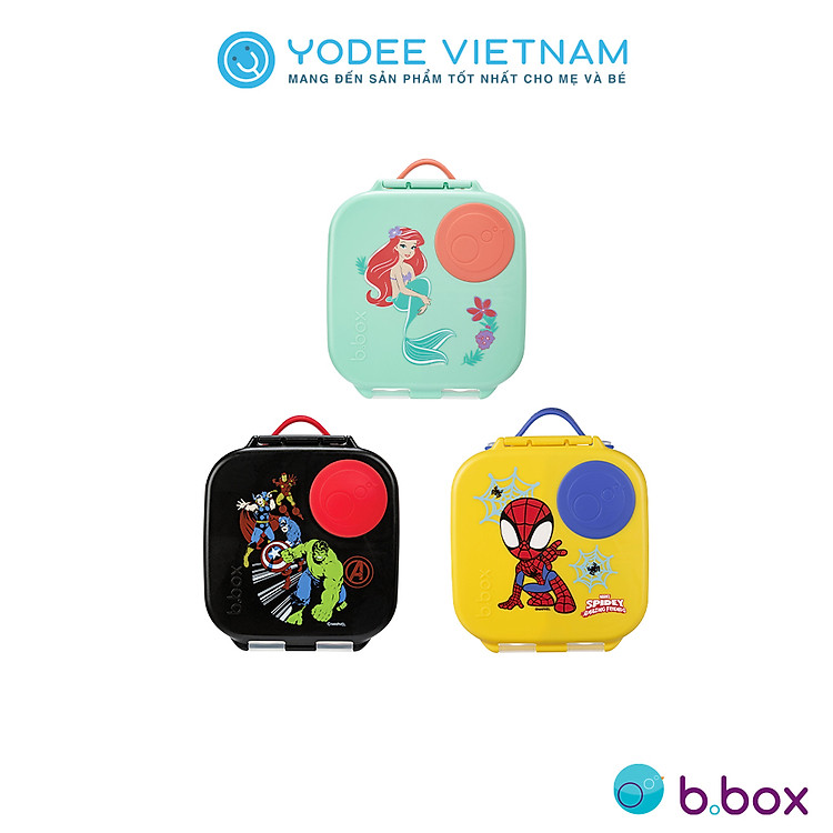 Hộp cơm mini b.box Disney Avengers Chính hãng Giá rẻ - Hình ảnh 2