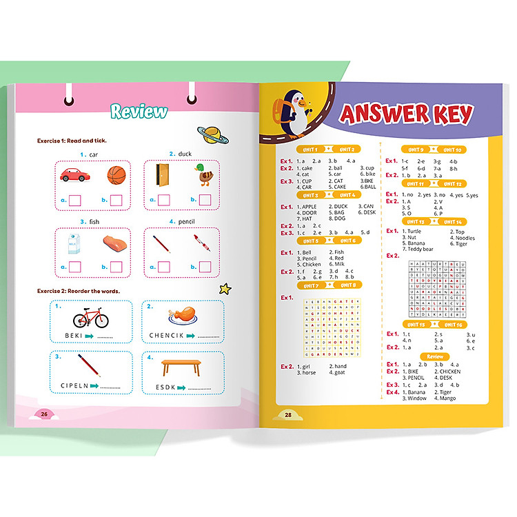 Luyện viết chữ từ vựng Tiếng Anh theo chương trình sách giáo khoa 1 - Ảnh 5