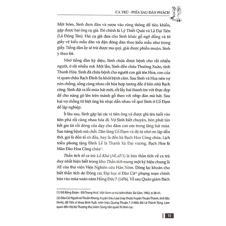 Ca trù-Phía sau đàn phách - Ảnh 5