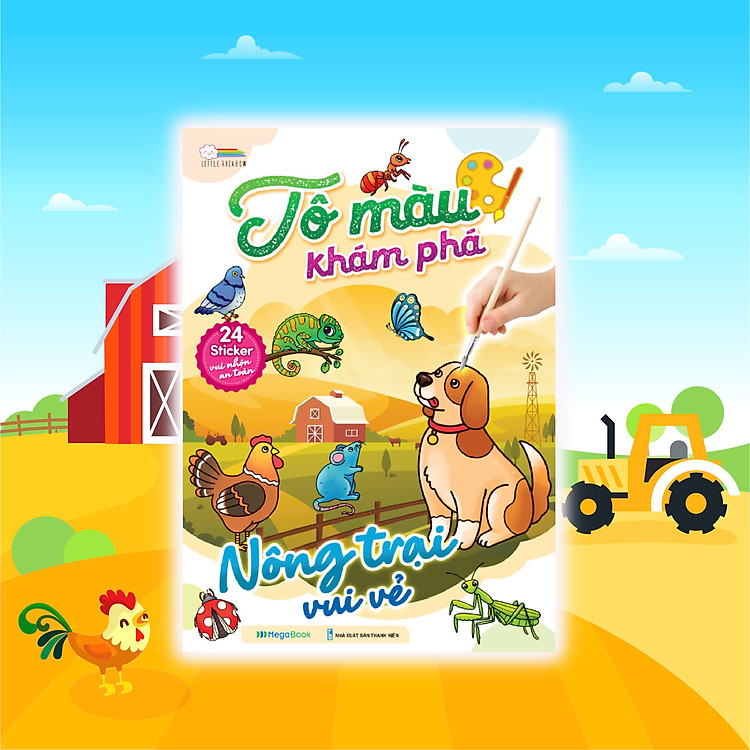 Tô Màu Khám Phá - Nông Trại Vui Vẻ - Ảnh 4
