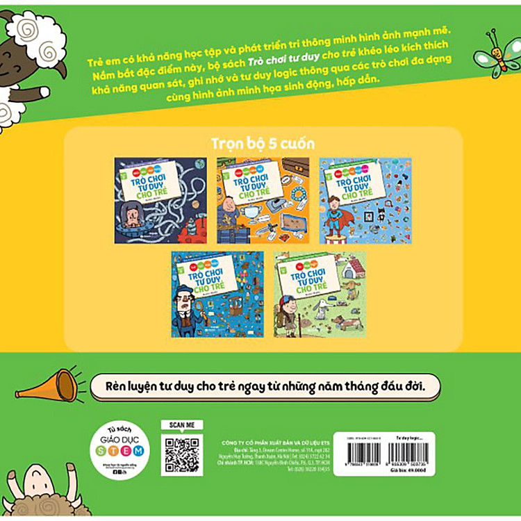 Bộ Trò Chơi Tư Duy Cho Trẻ: Tư Duy Logic - Ảnh 5