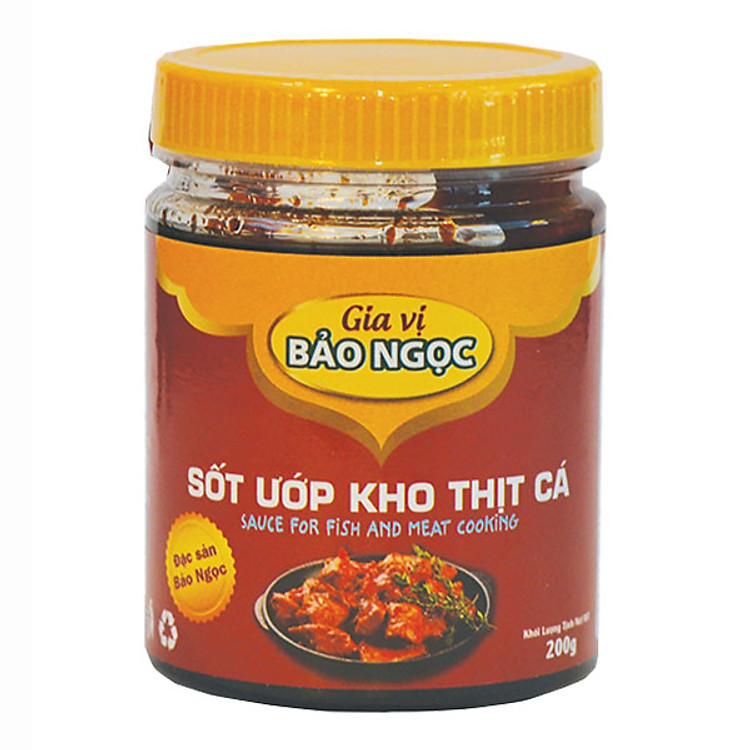Sốt Ướp Kho Thịt Cá Hộp 200g