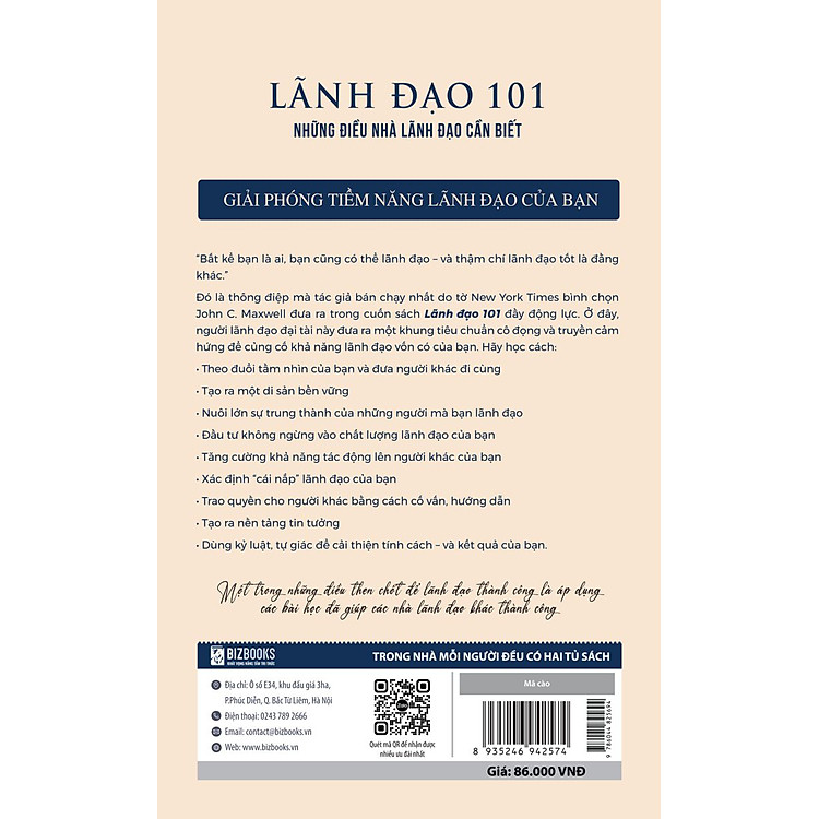 Lãnh đạo 101 - Leadership 101 - Ảnh 2
