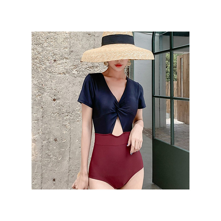 Bikini đi biển cao cấp khoe eo một mảnh Design