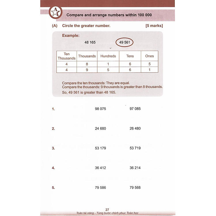 Toán Tài Năng - Từng Bước Chinh Phục Toán Học 3A (8-9 Tuổi) - Ảnh 4