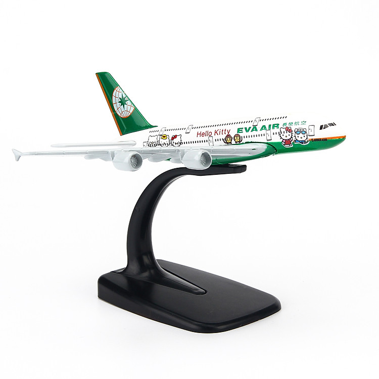 Mua tại Tiki: Mua Mô hình máy bay Hello Kitty A380 16cm Chính hãng Ưu đãi