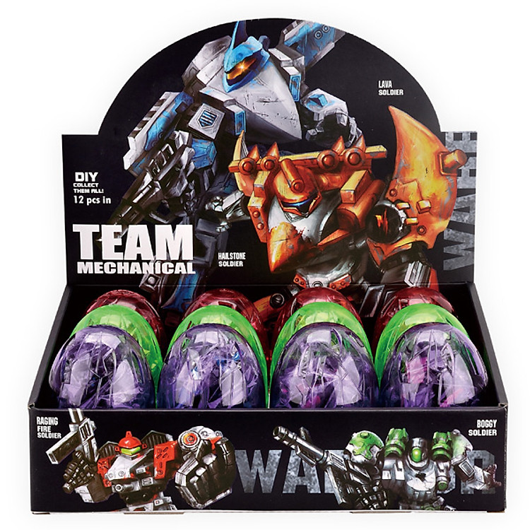 Trứng Robot Chiến Binh DIY YYL 8910-202