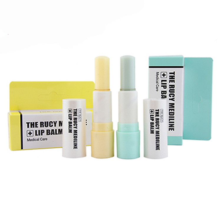 Bộ Đôi Son Dưỡng Môi Không Màu The Rucy Mediline Lip Balm (4g)