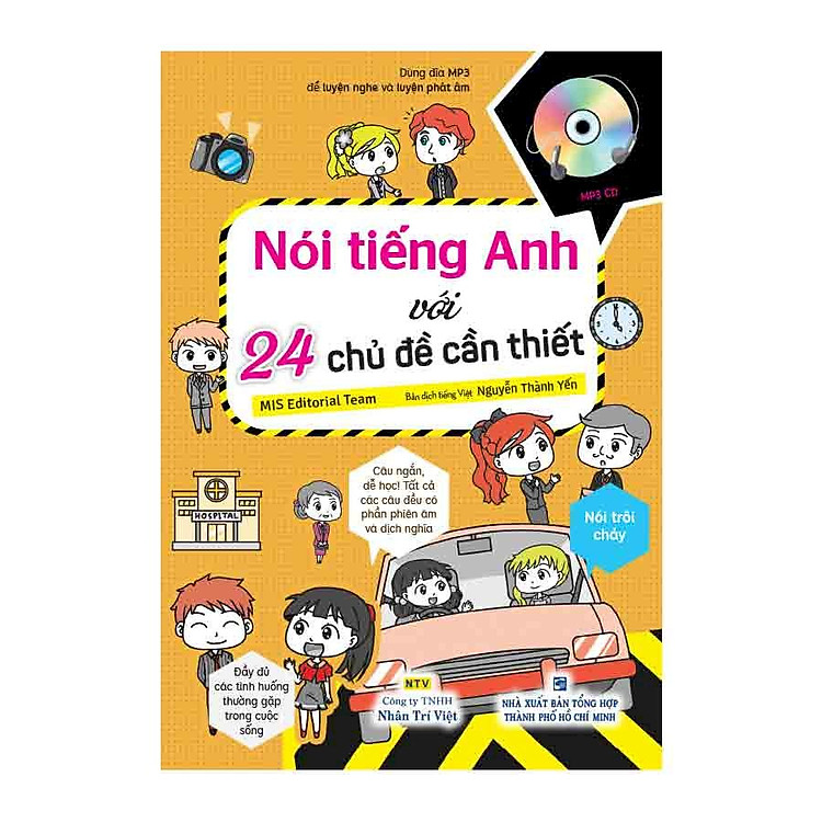 Nói Tiếng Anh Với 24 Chủ Đề Cần Thiết (Kèm file MP3)
