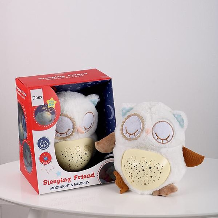 Thú bông chiếu sao, phát nhạc ru ngủ Doux, kích thích trí tưởng tượng phong phú của bé