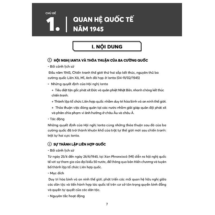 Trọng tâm kiến thức và câu hỏi ôn luyện các môn Khoa học Xã hội (Dành cho thi tốt nghiệp THPT) - Ảnh 4