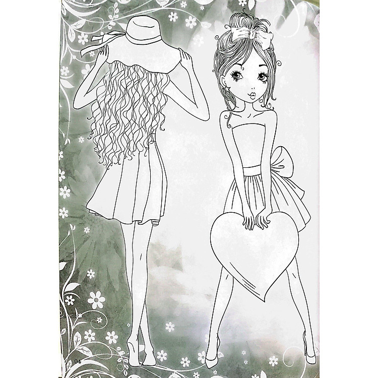 Dán Hình Và Tô Màu - Fashion Nhà Thiết Kế Thời Trang 2 - Ảnh 3