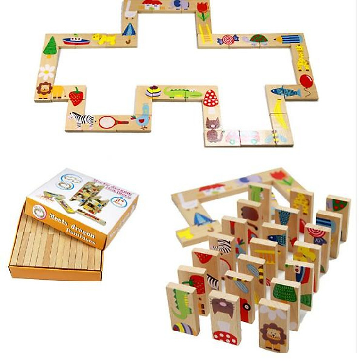 Đồ chơi xếp gỗ 28 chi tiết cho bé Chính hãng Giá rẻ