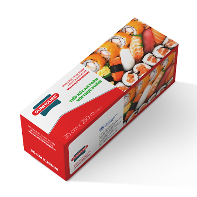 Màng bọc thực phẩm Horeca Sunhouse KS-WR30250H (30cm x 250m) - Size L