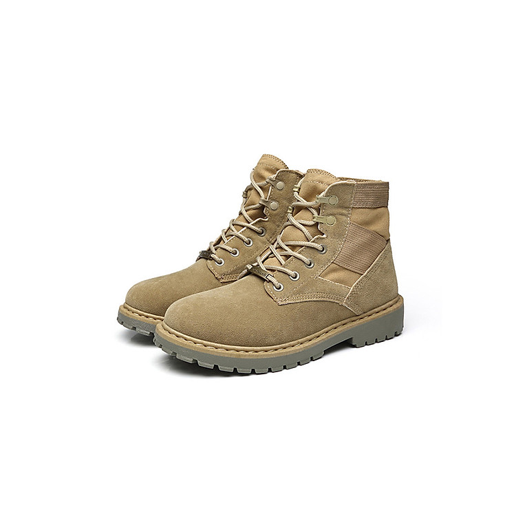 Giày boots nam cao cổ da lộn cao cấp - RT109