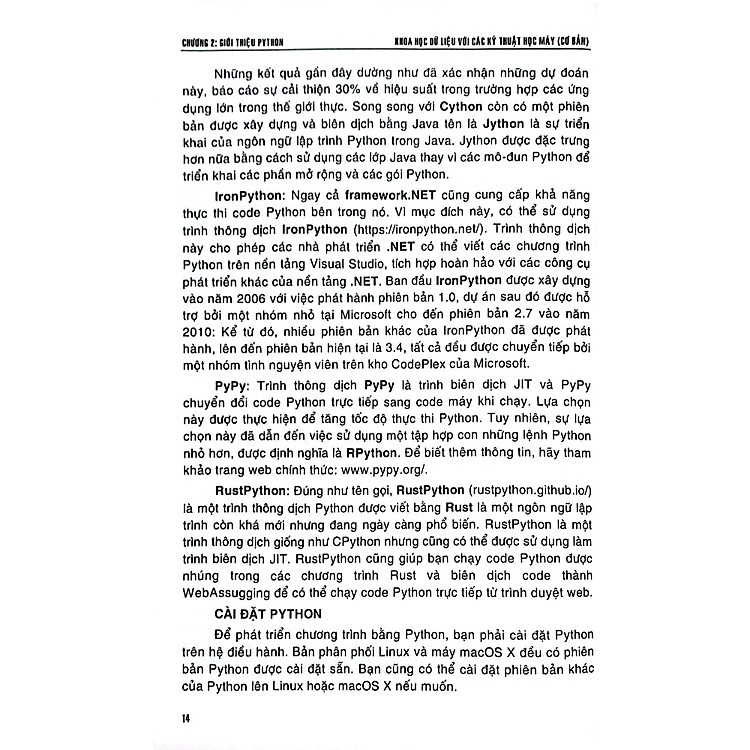 Khoa Học Dữ Liệu Với Các Kỹ Thuật Học Máy (Cơ Bản) - Ảnh 7