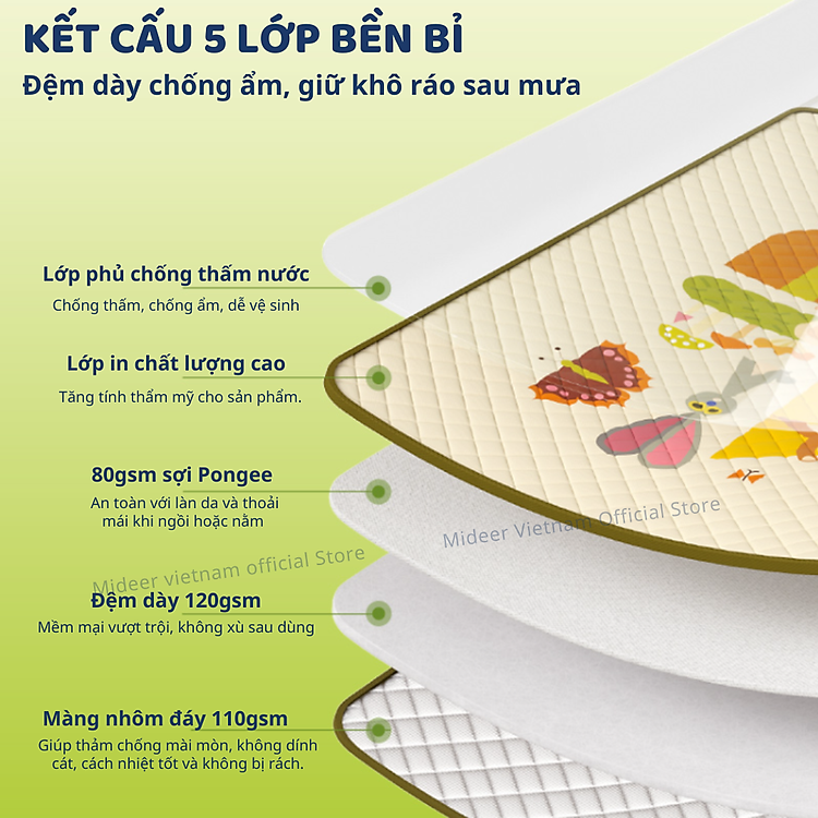 Lều cho bé gấp gọn Mideer Deer Chính hãng Giá rẻ - Hình ảnh 5