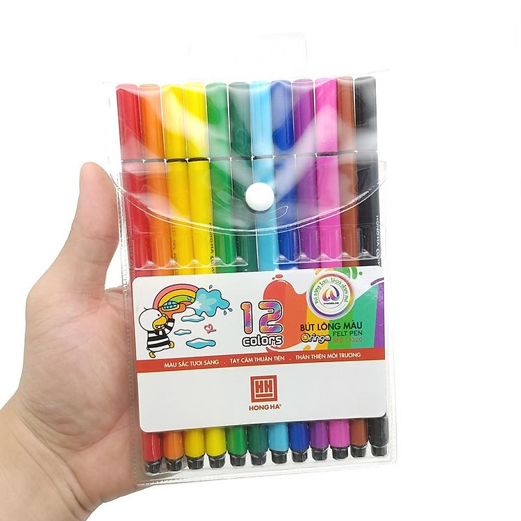 Bút Lông Màu Oringa (12 chiếc) - Ảnh 4