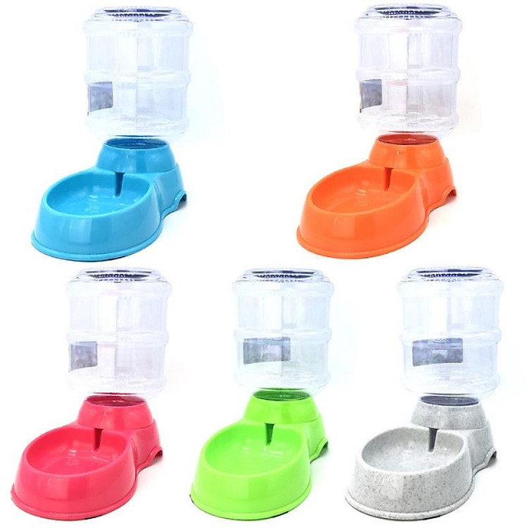 Khay ăn uống cho Pet (Chó, mèo) (Bán tự động ) MFD-01, Máng ăn, bát ăn uống cho pet - Màu ngẫu nhiên