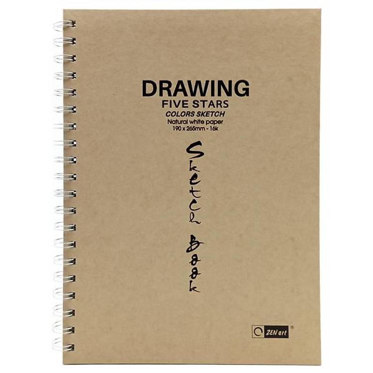 Sổ Vẽ Lò Xo B5 (30 tờ)