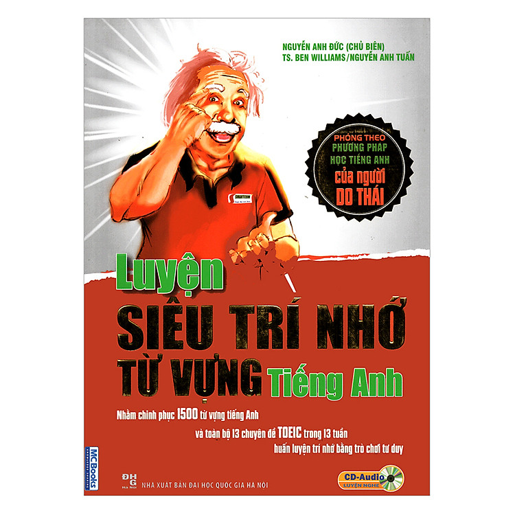 Sách Luyện Siêu Trí Nhớ Từ Vựng Tiếng Anh (Tặng Kèm 360 động từ bất quy tắc và 12 thì cơ bản trong tiếng Anh)