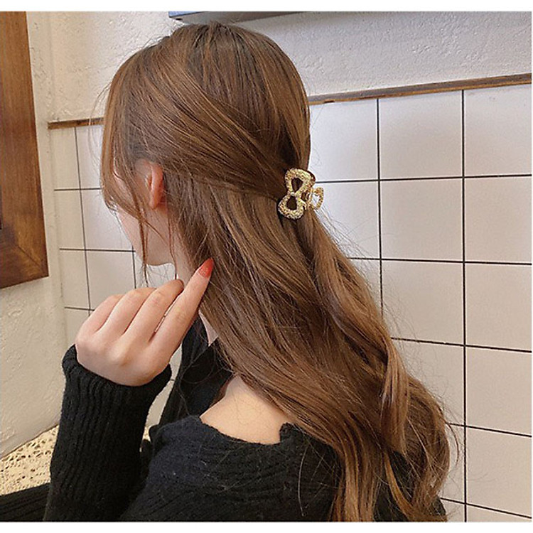Kẹp tóc sau - kẹp tóc nơ xinh - kẹp tóc đỉnh