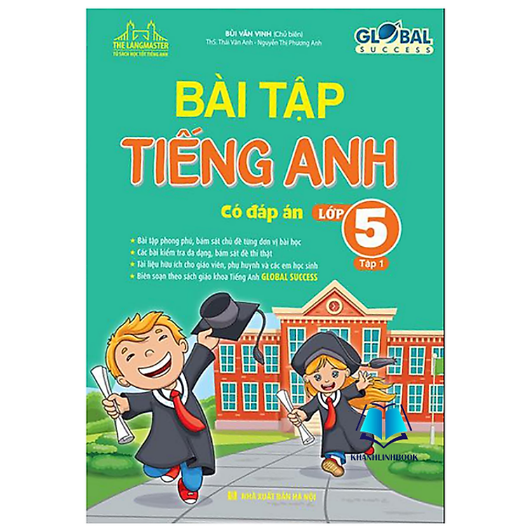 GLOBAL SUCCESS Bài Tập Tiếng Anh Lớp 5 – Tập 1 (Có Đáp Án)