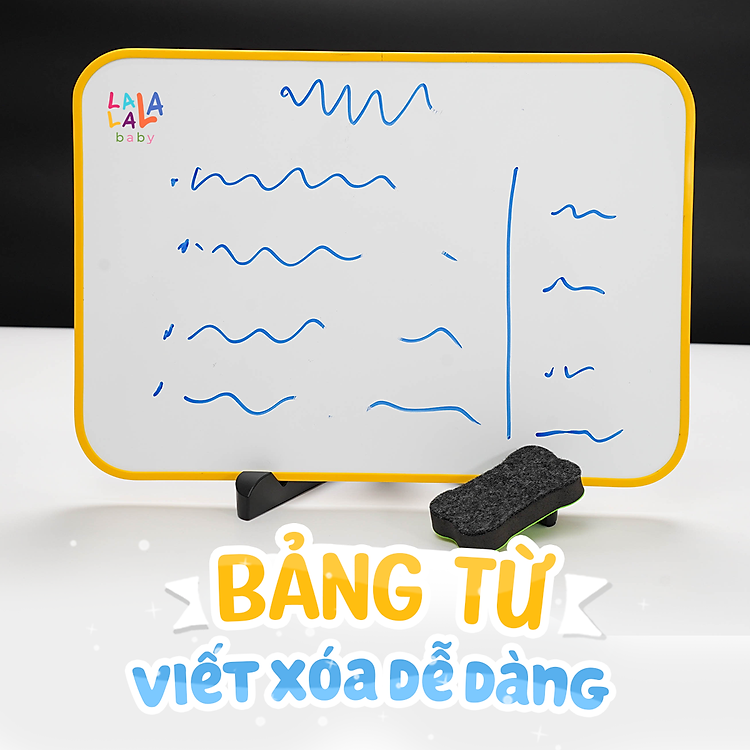 Đồ chơi xếp hình nam châm Lala Wooderland Chính hãng Ưu đãi - Hình ảnh 5