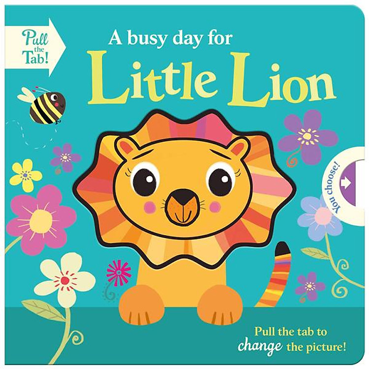 A Busy Day For Little Lion (Push Pull Stories)