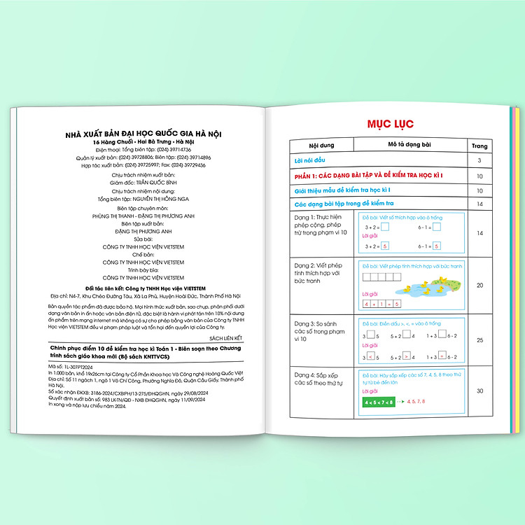 Chinh phục điểm 10 đề kiểm tra học kì Toán 1 (Kết nối tri thức) - Ảnh 5
