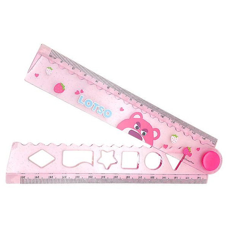 Thước Gập 30 cm Gấu Lotso - Ume DM0346-2T - Ảnh 2