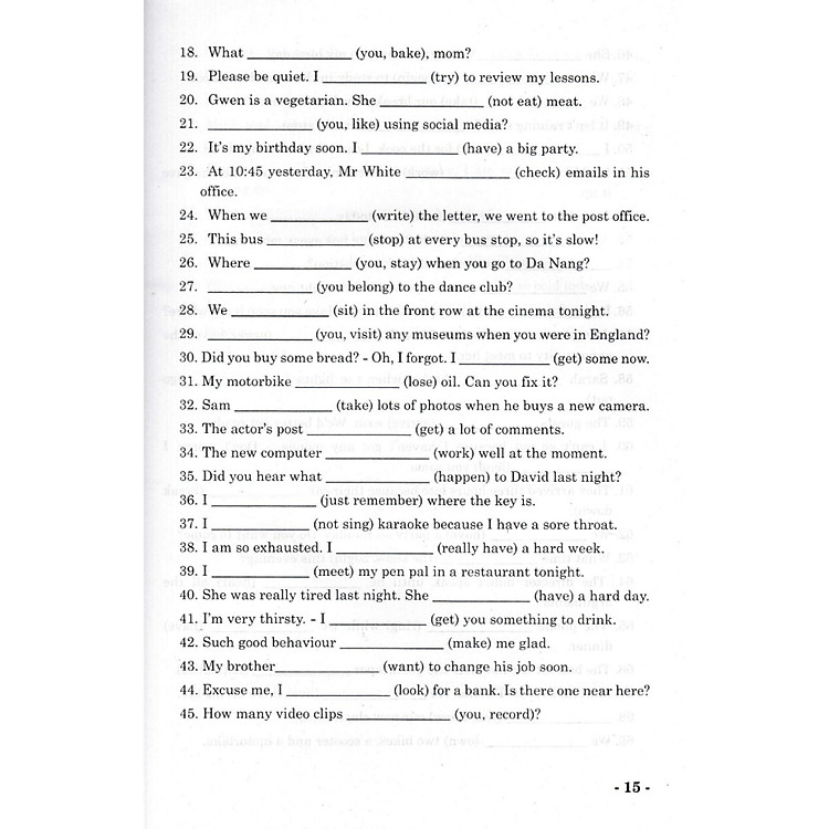 Bồi Dưỡng Học Sinh Giỏi Tiếng Anh 8 - Ảnh 4