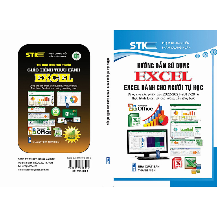 Hướng Dẫn Sử Dụng EXCEL - Excel Dành Cho Người Tự Học (Dùng cho các phiên bản 2022-2021-2019-2016) - Ảnh 3