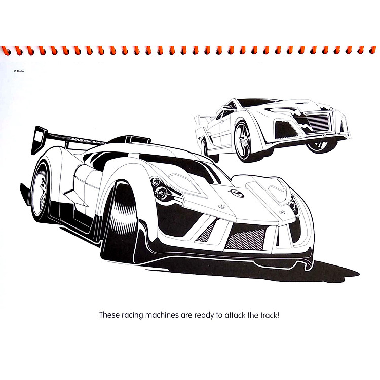 Mattel Hot Wheels Deluxe Poster Paint & Color - Ảnh 3
