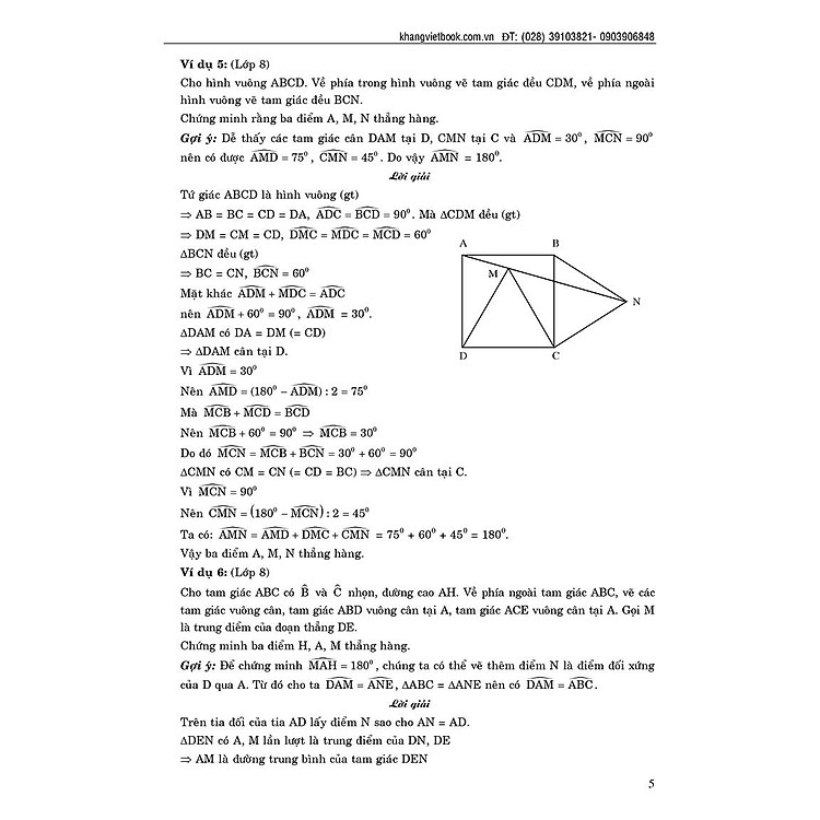 Cẩm Nang Chứng Minh Ba Điểm Thẳng Hàng - Ảnh 3