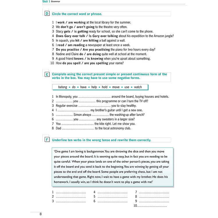 Destination B1 - Grammar And Vocabulary with Answer Key - Ảnh 5