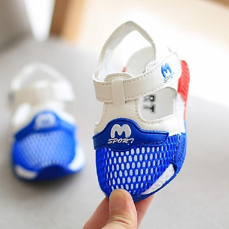 Giày dép cho bé kiểu dáng dép rọ quai dán tiện lợi phù hợp bé trai và bé gái từ 1-5 tuổi