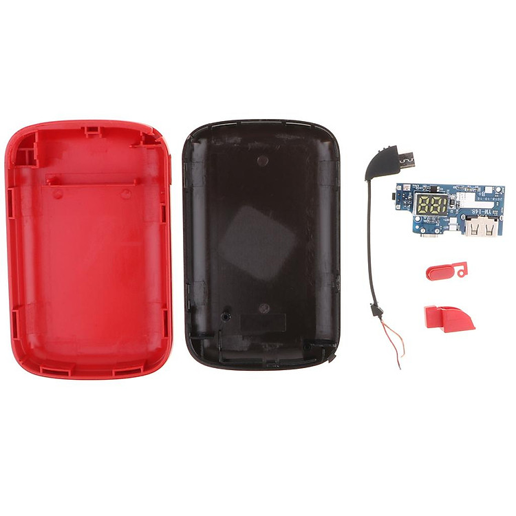 Portable USB Power Bank Battery Phone Charger Case DIY Box Kit