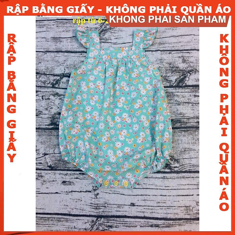 Rập Giấy A0 Bé Gái R185 (Bản Vẽ)