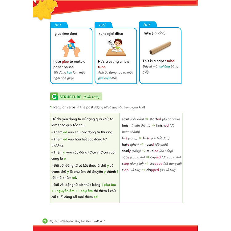 Big Hero Chinh Phục Tiếng Anh Theo Chủ Đề Lớp 5 - Ảnh 5