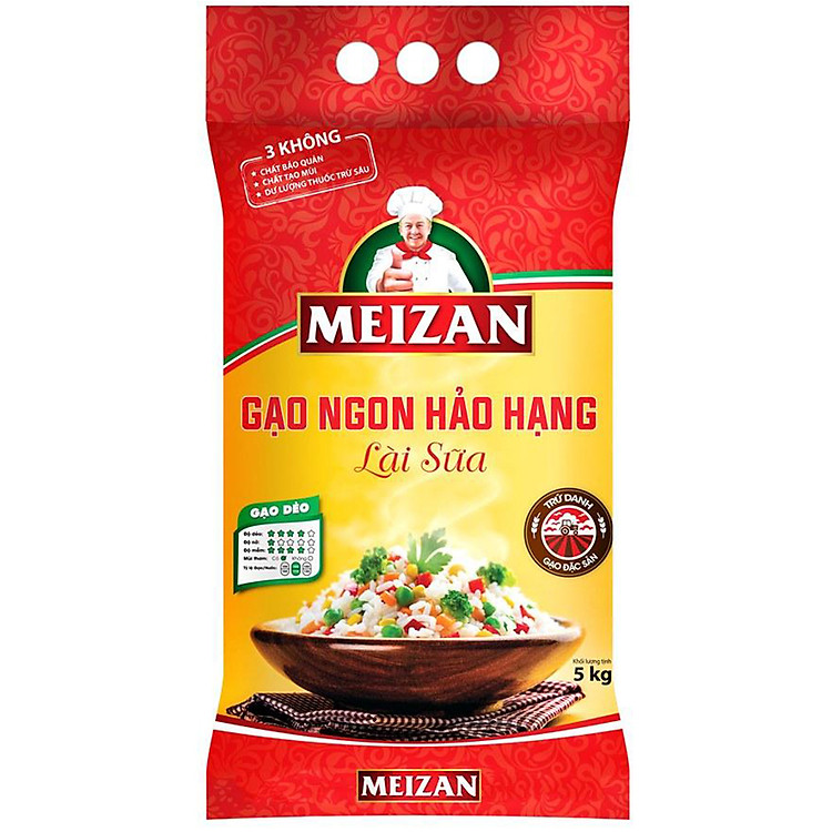 Gạo Meizan Túi 5Kg