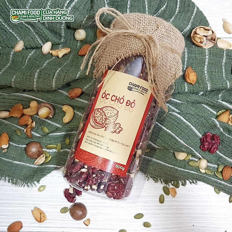 Mua Hạt óc chó đỏ ChamiFood 500G Giá rẻ - Hình ảnh 5