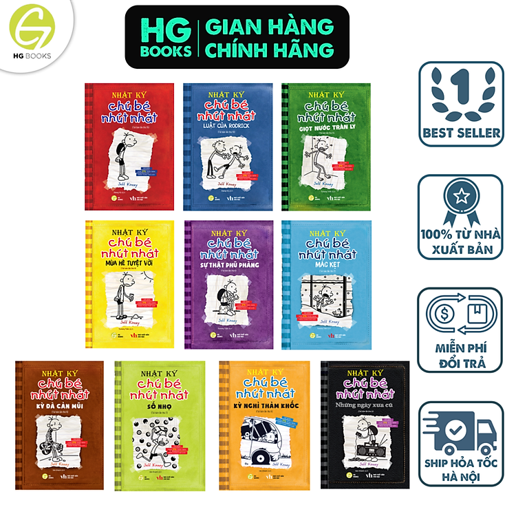 Nhật Ký Chú Bé Nhút Nhát (Tập 1-10)