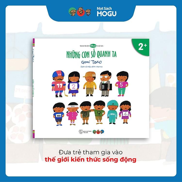 Truyện Ehon bé 3-4-5 tuổi - Những Con Số Quanh Ta - Ảnh 2
