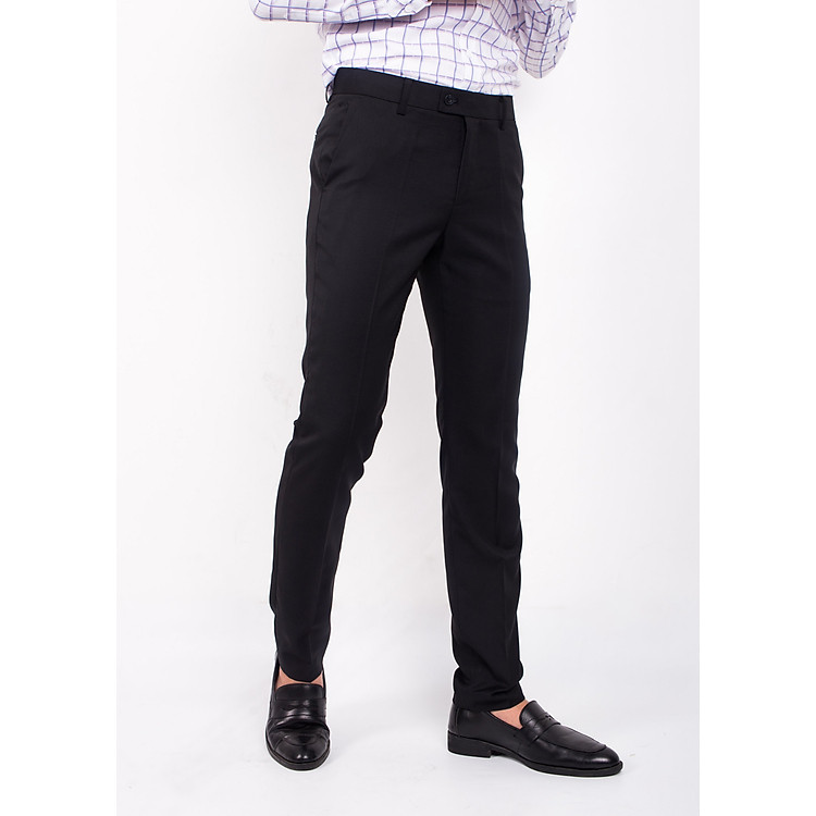Quần Tây Nam 5S (QAU0407S1DEN) Dáng Ôm Trẻ Trung, Nam Tính, Lịch Lãm