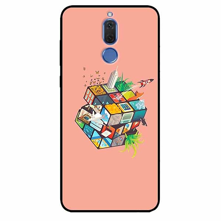 Ốp lưng in cho Huawei Nova 2i Rubik Cube