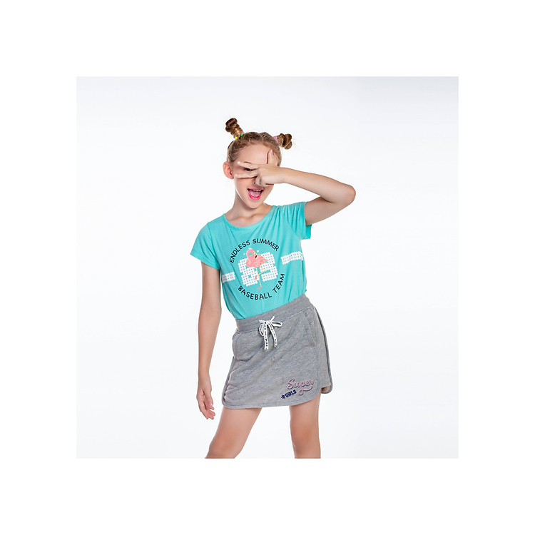 Áo bé gái - Flamingo Baseball 83 M.D.K AGSUM19T08