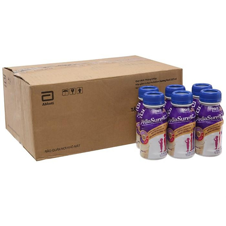 SBPS Pediasure Abbott huong Vani chai 237ml